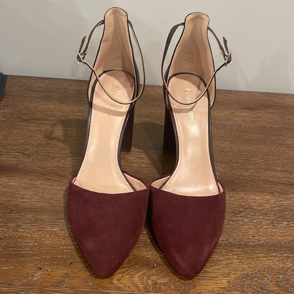 Suede strappy Heels